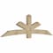 Ekena Millwork Alberta Rough Sawn Timber Gable Bracket, Douglas Fir, 96"W x 28"H x 4"D x 6"F, 7/12 Pitch GBW096X28X0406ALB00RDF - alternate 3